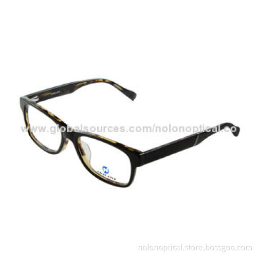 Unisex handmade acetate optical frames with customized logo available
